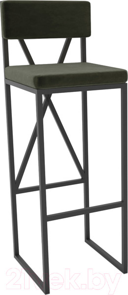 Изображение товара Стул барный Hype Mebel Грос (черный/черный)