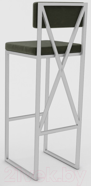 Изображение товара Стул барный Hype Mebel Грос (белый/черный)