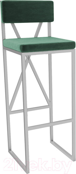 Изображение товара Стул барный Hype Mebel Грос (белый/зеленый)