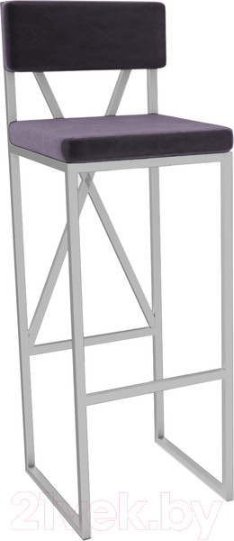 Изображение товара Стул барный Hype Mebel Грос (белый/фиолетовый)