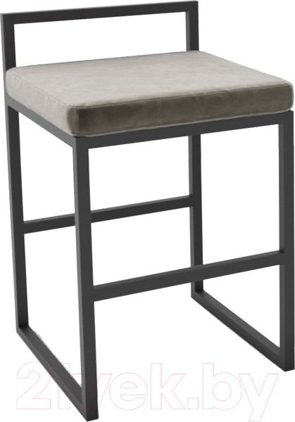 Изображение товара Стул Hype Mebel Энзо (черный/серый)