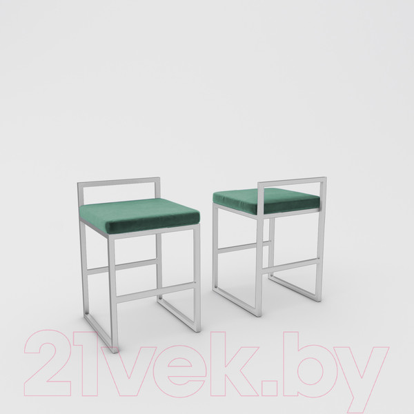 Изображение товара Стул Hype Mebel Энзо (белый/зеленый)