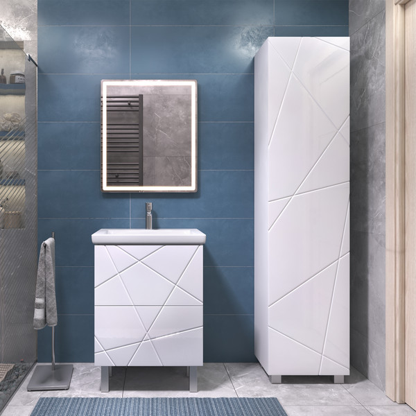 Изображение товара Тумба под умывальник Vigo Geometry 600-0-2