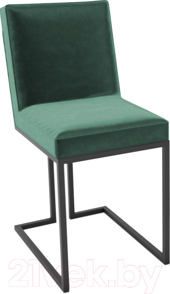 Изображение товара Стул Hype Mebel Морган (черный/зеленый)