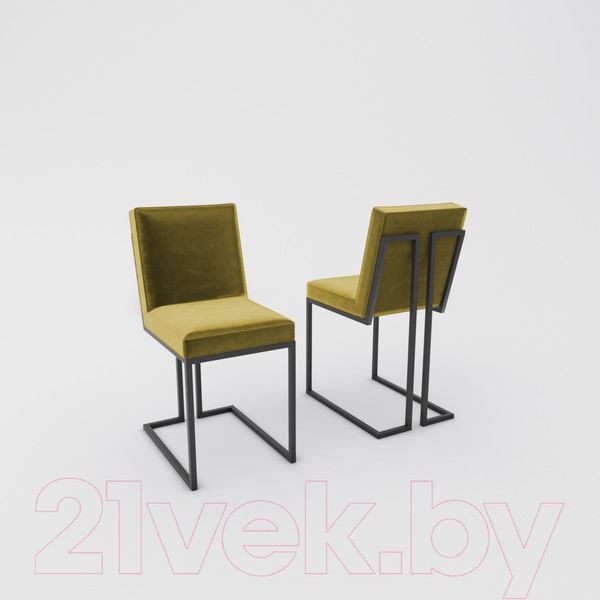 Изображение товара Стул Hype Mebel Морган (черный/золото)