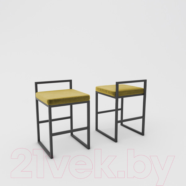 Изображение товара Стул Hype Mebel Энзо (черный/золото)