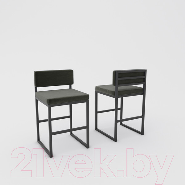 Изображение товара Стул Hype Mebel Софт (черный/серый)