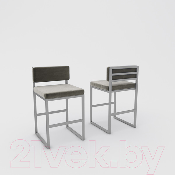 Изображение товара Стул Hype Mebel Софт (белый/серый)