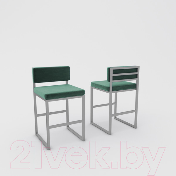 Изображение товара Стул Hype Mebel Софт (белый/зеленый)