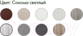 Изображение товара Добор Stark 150 телескопический (сонома светлый)