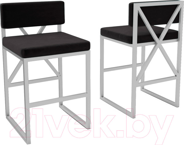 Изображение товара Стул Hype Mebel Грос (белый/черный)