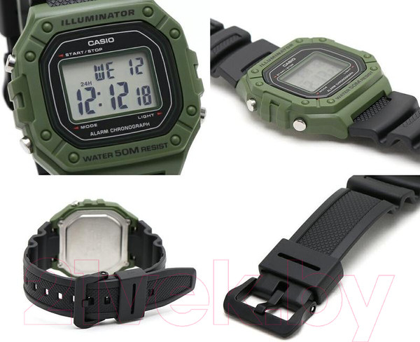 Изображение товара Часы наручные мужские Casio W-218H-3A