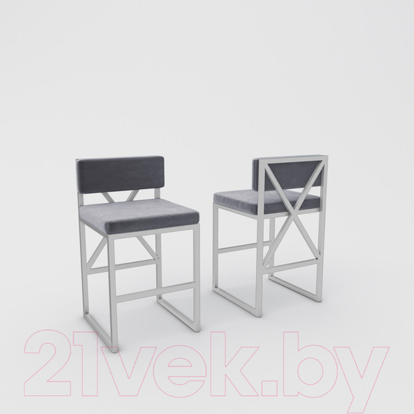 Изображение товара Стул Hype Mebel Грос (белый/серый)