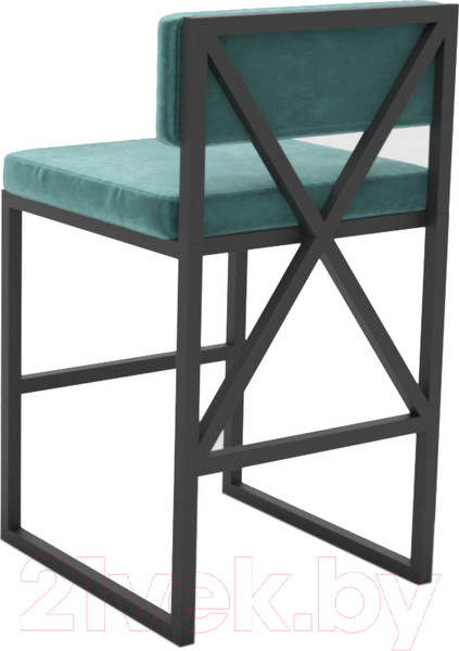 Изображение товара Стул Hype Mebel Грос (черный/зеленый)