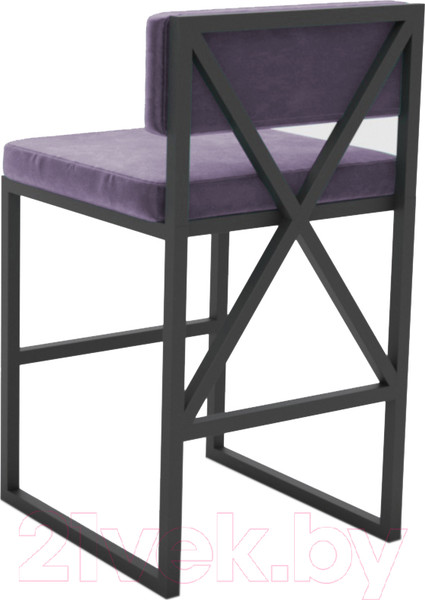 Изображение товара Стул Hype Mebel Грос (черный/фиолетовый)