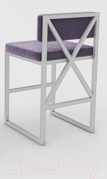 Изображение товара Стул Hype Mebel Грос (белый/фиолетовый)