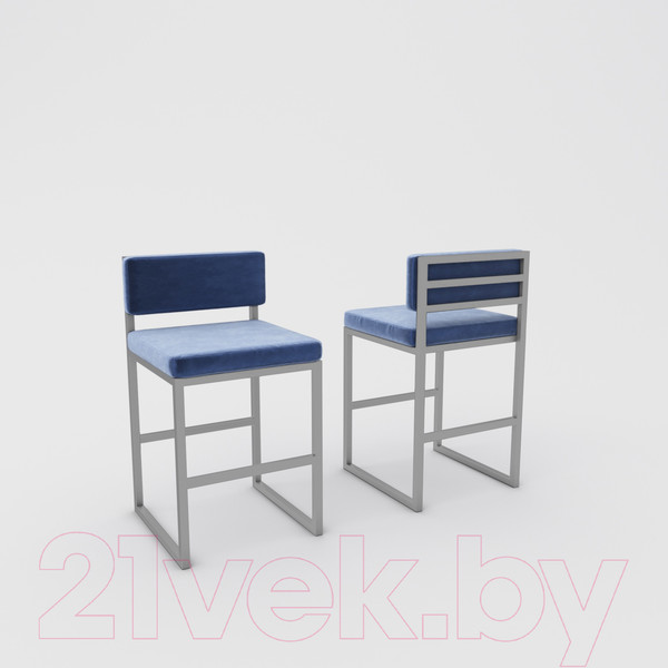 Изображение товара Стул Hype Mebel Софт (белый/синий)