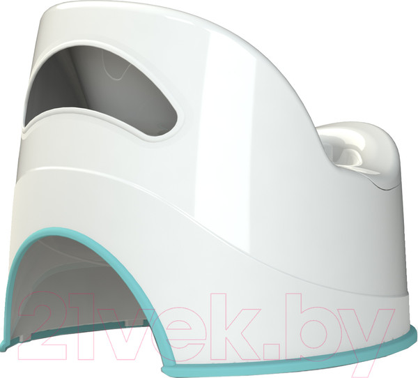 Изображение товара Детский горшок Kidwick Гигант / KW060102 (белый/бирюзовый)