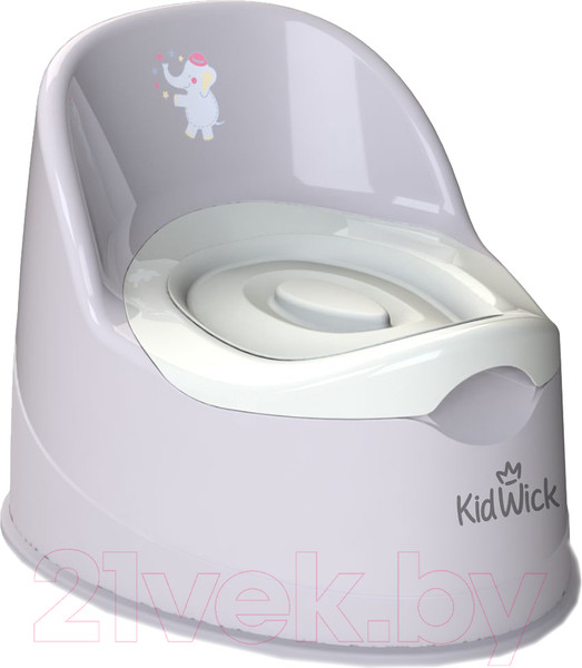 Изображение товара Детский горшок Kidwick Гигант / KW060402 (серый/белый)