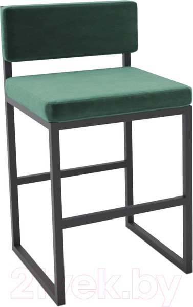 Изображение товара Стул Hype Mebel Софт (черный/зеленый)