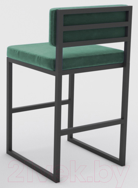 Изображение товара Стул Hype Mebel Софт (черный/зеленый)
