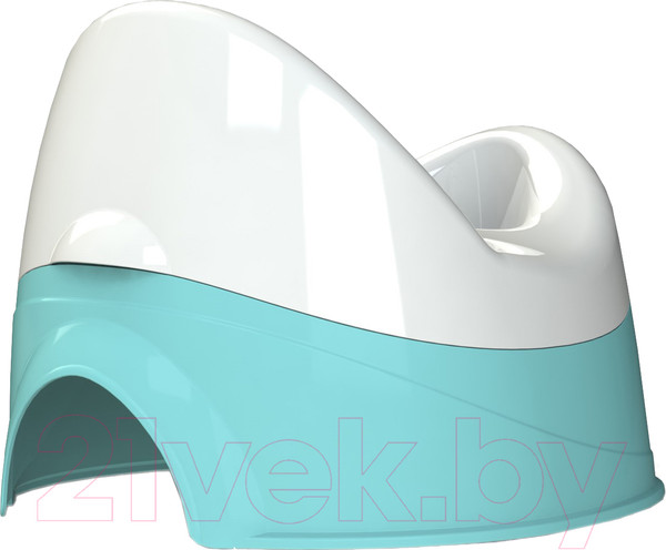 Изображение товара Детский горшок Kidwick Дуэт / KW100104 (бирюзовый/белый)