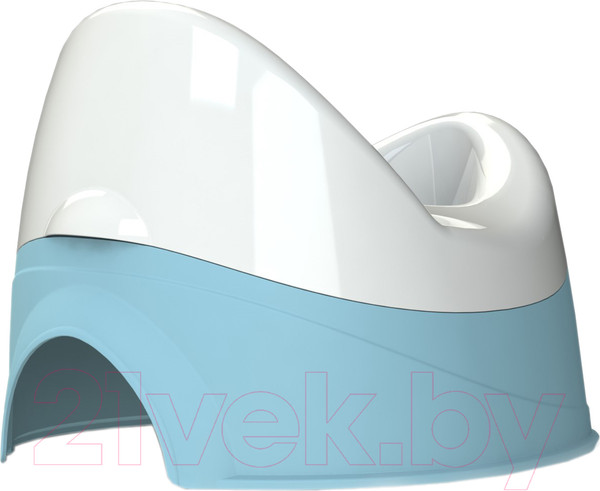 Изображение товара Детский горшок Kidwick Дуэт / KW100204 (голубой/белый)