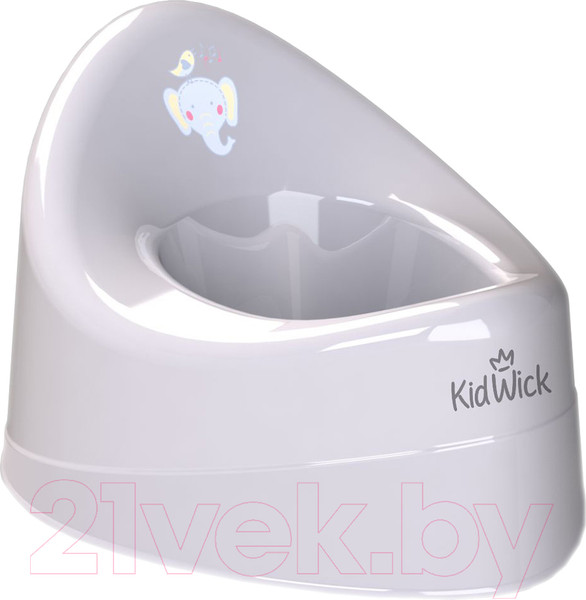 Изображение товара Детский горшок Kidwick Ракушка / KW030401 (серый)