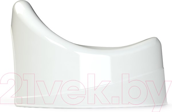 Изображение товара Детский горшок Kidwick Ракушка / KW030102 (белый/бирюзовый)