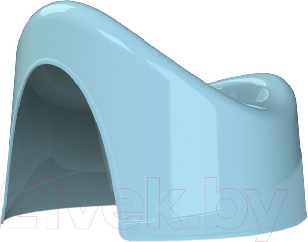 Изображение товара Детский горшок Kidwick Ракушка / KW030202 (голубой/белый)