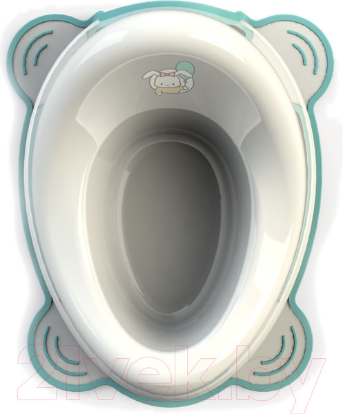 Изображение товара Детский горшок Kidwick Улитка / KW040104 (белый/бирюзовый)
