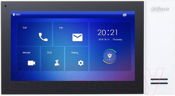 Изображение товара Монитор IP-видеодомофона Dahua DHI-VTH2421FW-P