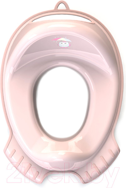 Изображение товара Детская накладка на унитаз Kidwick Флиппер / KW120300 (розовый/темно-розовый)
