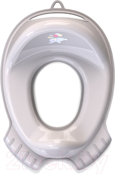 Изображение товара Детская накладка на унитаз Kidwick Флиппер / KW120400 (серый/темно-серый)