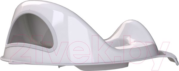 Изображение товара Детская накладка на унитаз Kidwick Флиппер / KW120400 (серый/темно-серый)