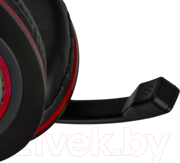 Изображение товара Наушники-гарнитура Оклик HS-L390G Dragon (черный/красный)