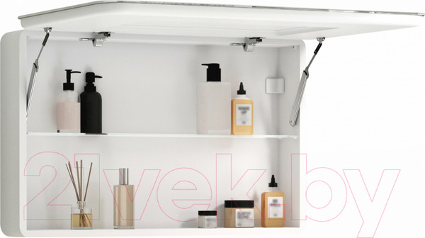 Изображение товара Шкаф с зеркалом для ванной Континент Tokio Led 90х53