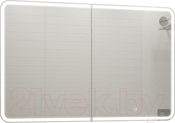 Изображение товара Шкаф с зеркалом для ванной Континент Avenue Led 120х80