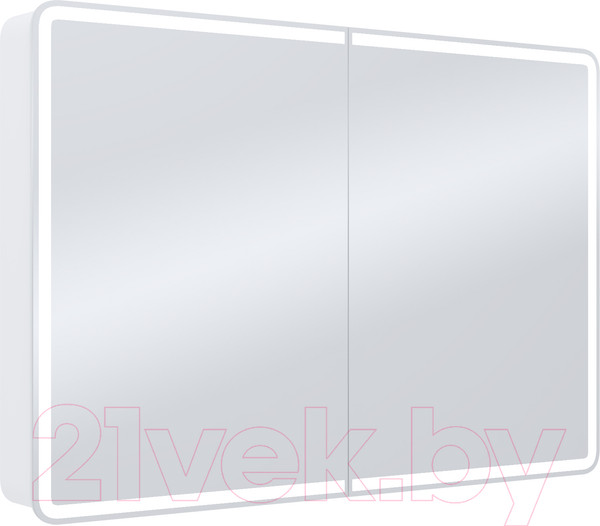 Изображение товара Шкаф с зеркалом для ванной Континент Avenue Led 120х80