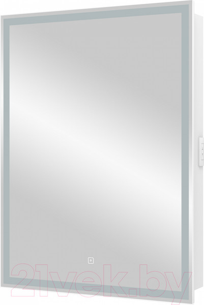 Изображение товара Шкаф с зеркалом для ванной Континент Allure Led 55х80 L