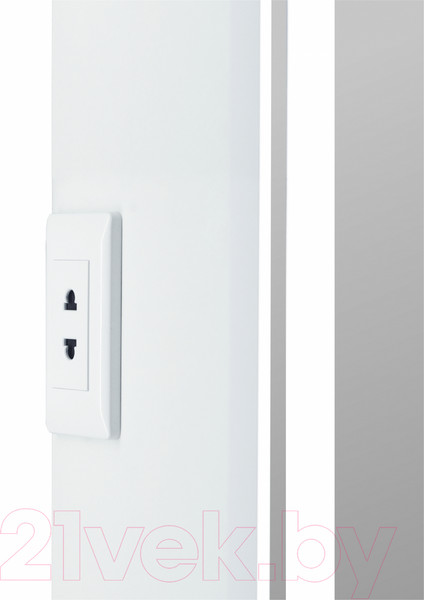 Изображение товара Шкаф с зеркалом для ванной Континент Allure Led 55х80 R