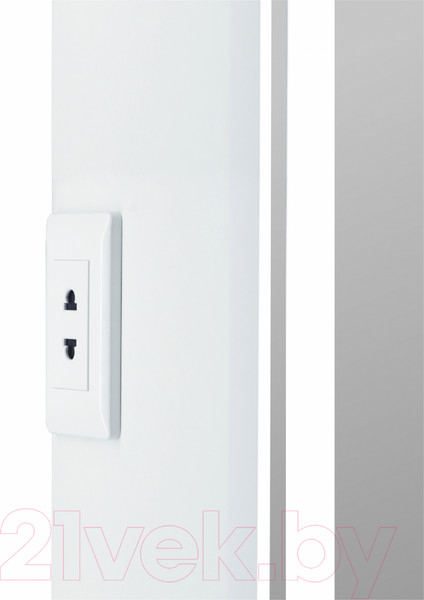 Изображение товара Шкаф с зеркалом для ванной Континент Elliott Led 60х80 R