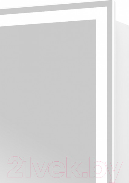 Изображение товара Шкаф с зеркалом для ванной Континент Aperio Led 80х80 R