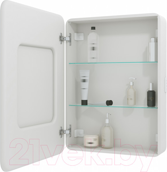 Изображение товара Шкаф с зеркалом для ванной Континент Elliott Led 60х80 L