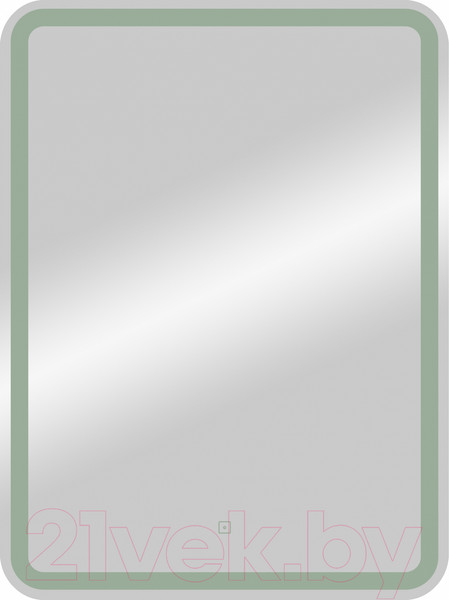 Изображение товара Шкаф с зеркалом для ванной Континент Elliott Led 55х80 R