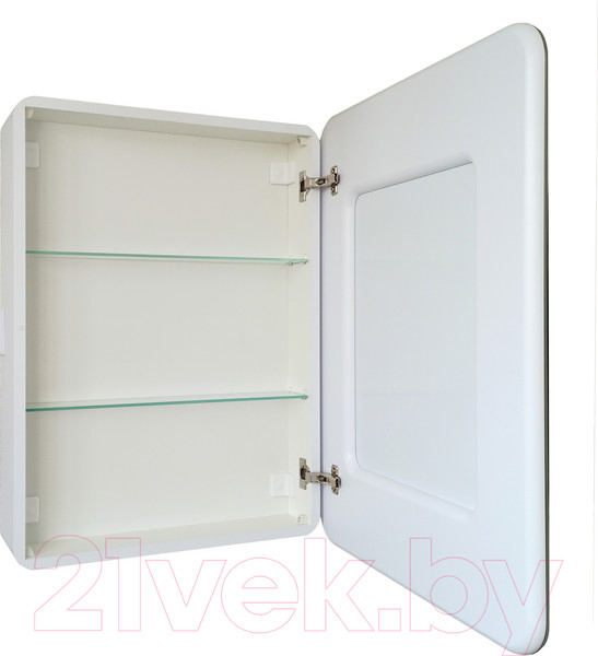 Изображение товара Шкаф с зеркалом для ванной Континент Elliott Led 55х80 R