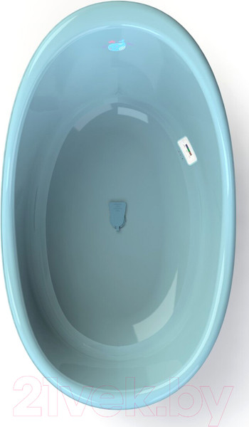 Изображение товара Ванночка детская Kidwick Дони / KW210206 (с термометром, голубой/темно-голубой)