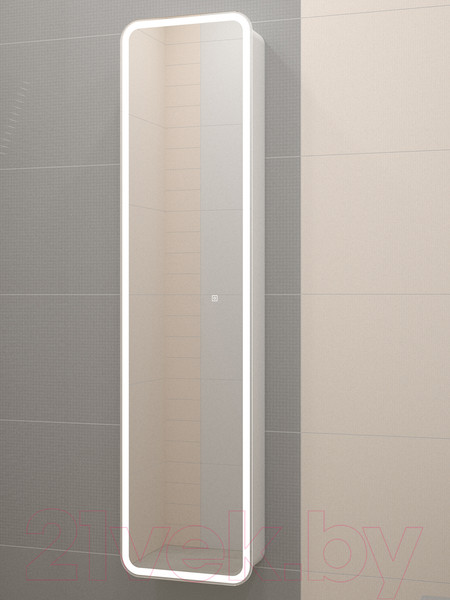 Изображение товара Шкаф-пенал для ванной Континент Lorenzo Led 40х160