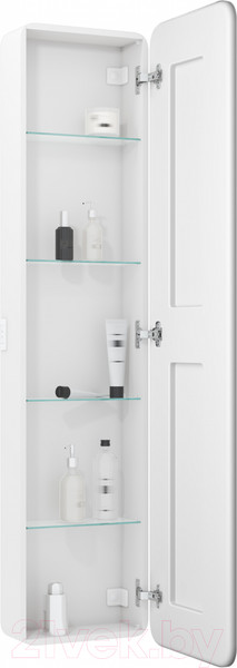 Изображение товара Шкаф-пенал для ванной Континент Lorenzo Led 40х160