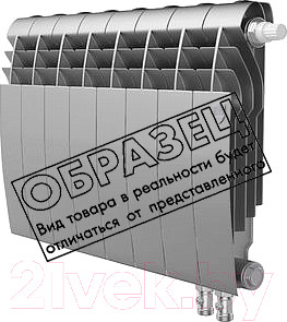 Изображение товара Радиатор биметаллический Royal Thermo Silver Satin 350 (5 секций)